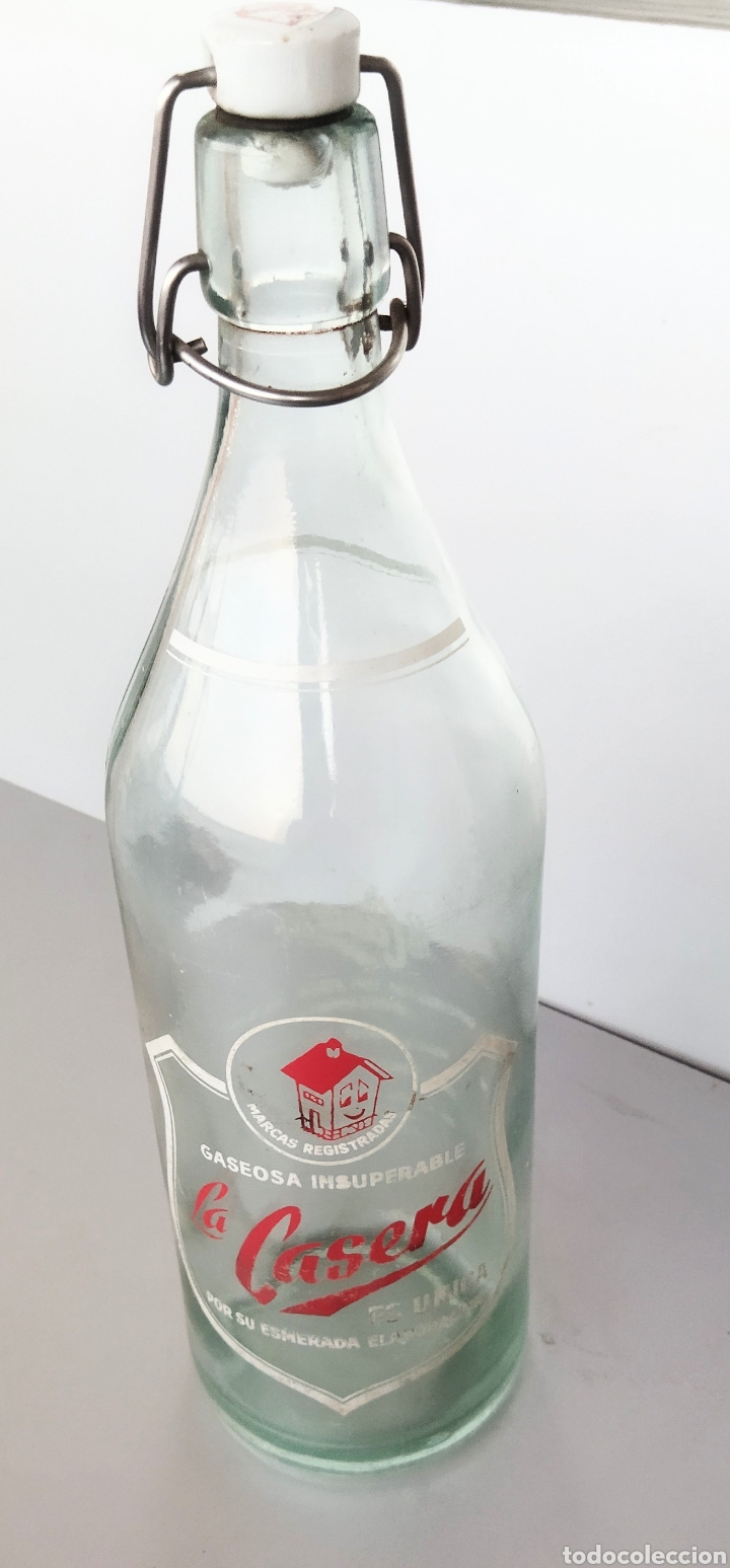 Botellas antiguas: Botella de La Casera - Foto 2