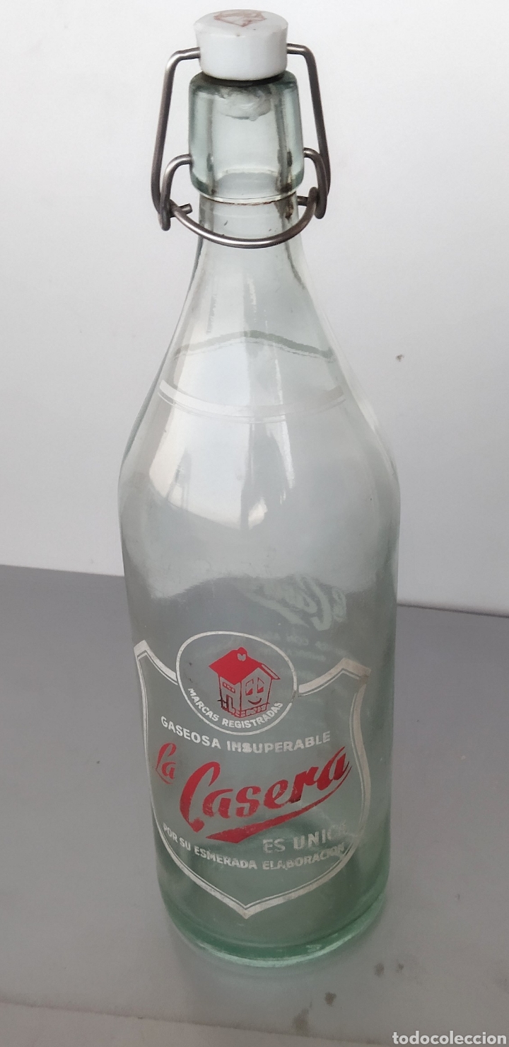 Botellas antiguas: Botella de La Casera - Foto 3