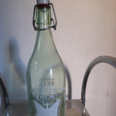 Botellas antiguas: ANTIGUA BOTELLA DE GASEOSA REAL DE REAL DE SAN VICENTE, TOLEDO. Lote 311527838