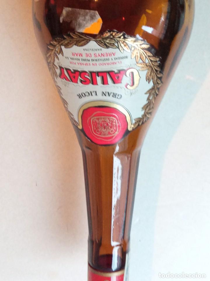 Botellas antiguas: BOTELLA DE CALISAY CRISTAL - Foto 9