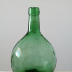 Botellas antiguas: BOTELLA GARRAFA DAMAJUANA CÁNTARO DE CRISTAL DE 4 LITROS VIRESA. Lote 313344398