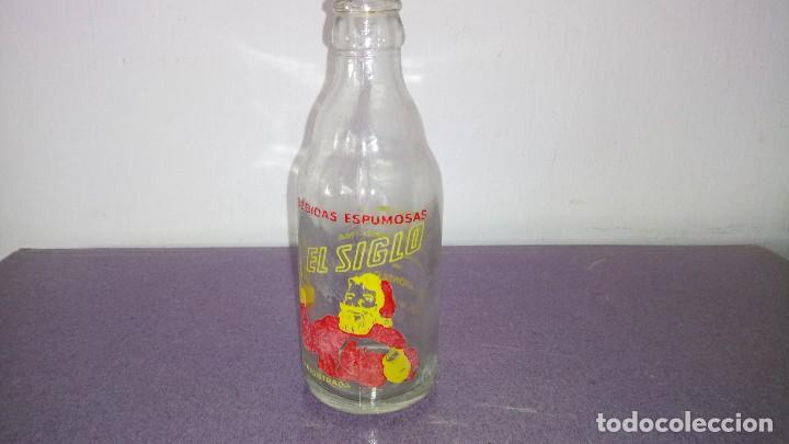 Botellas antiguas: BOTELLA : Gaseosa EL SIGLO. - Foto 3