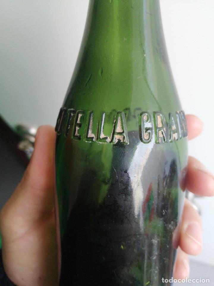 Botellas antiguas: Botella antigua CEREALINE sustituto de la leche - Foto 2