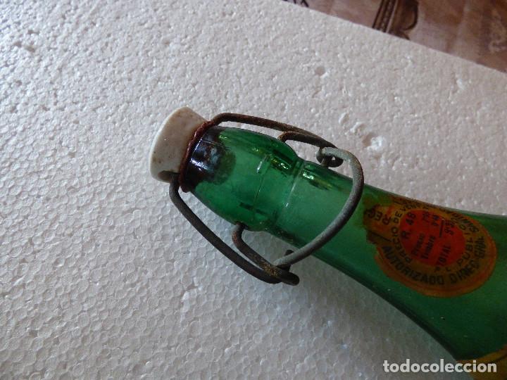 Botellas antiguas: Agua oxigenada,Foret. - Foto 5