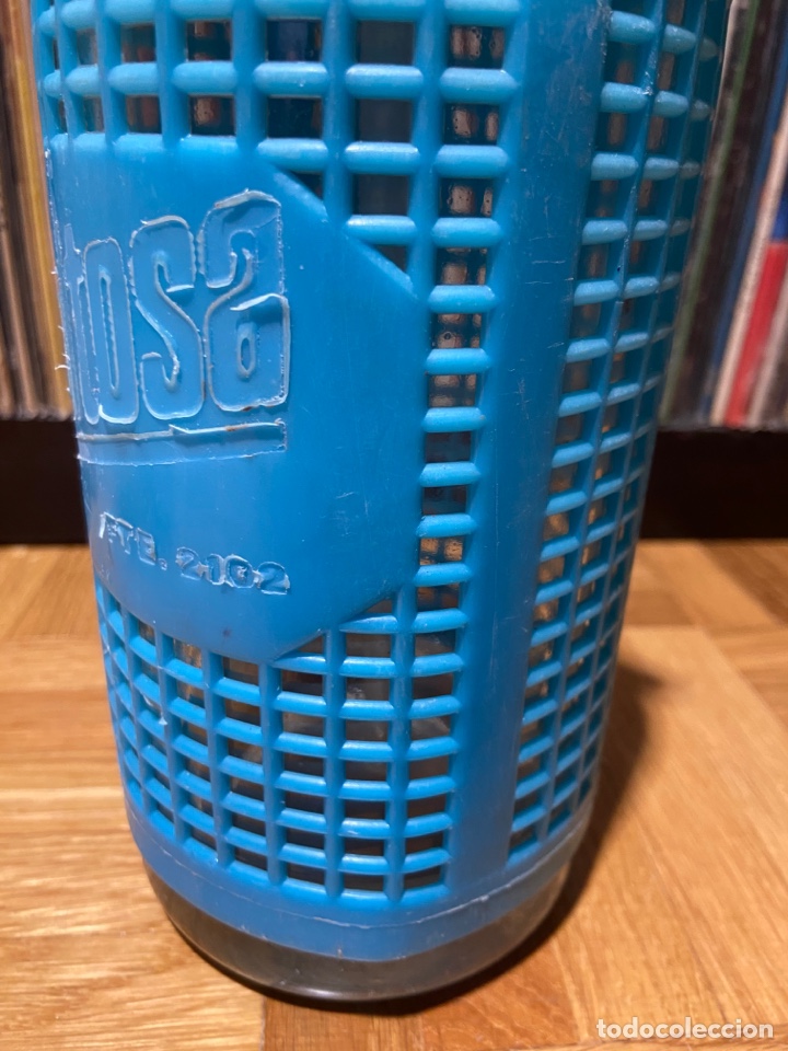 Botellas antiguas: Sifon azul La revoltosa - Foto 6