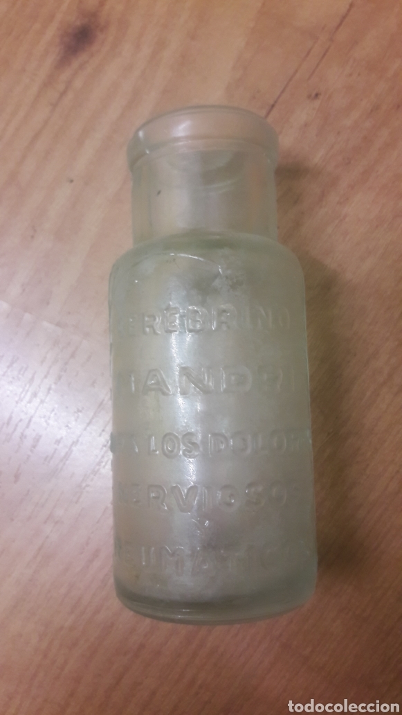 Botellas antiguas: Antigua botella de CEREBRINO - Foto 2