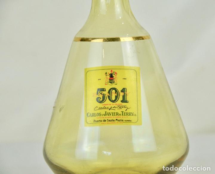 Botellas antiguas: Licorera 501 - Foto 2