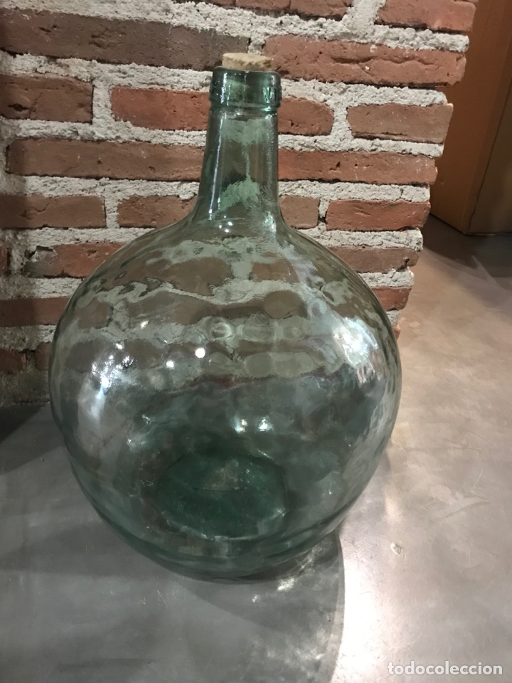 damajuana gigante garrafa vidrio soplado de 50 - Compra venta en  todocoleccion