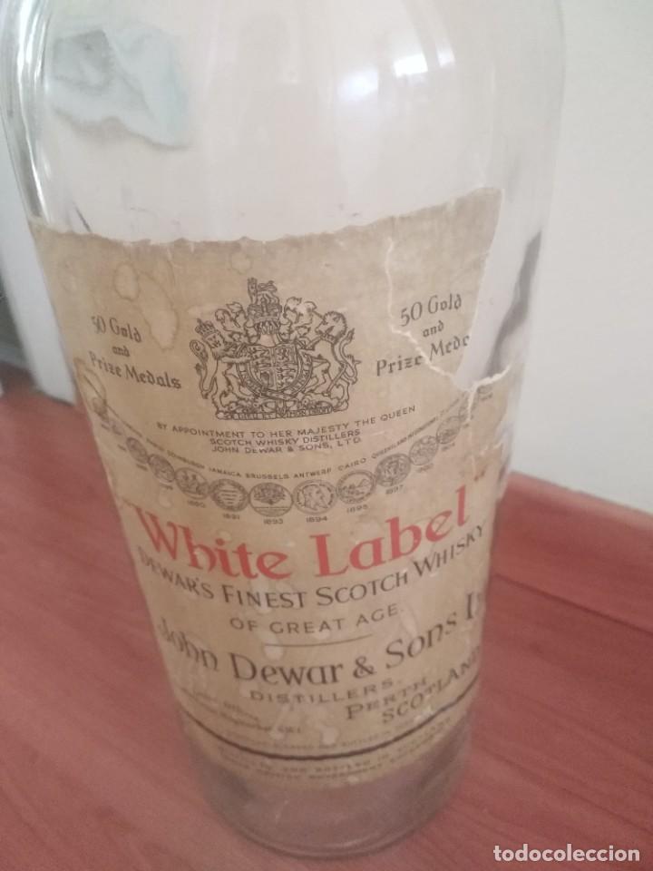 Botellas antiguas: Botella White Label - Foto 1