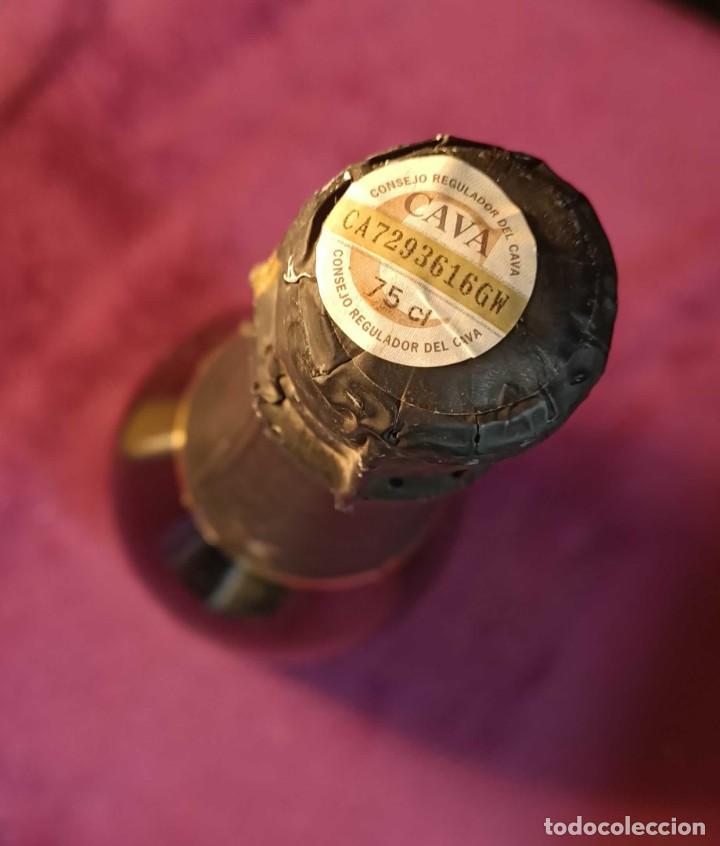 Botellas antiguas: Botella de Cava Arestel Extra Brut - 14 A&ntilde;os - Foto 4
