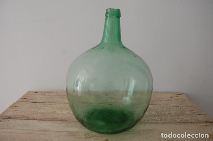 Botellas antiguas: DAMAJUANA fabricante VIRESA - Foto 2