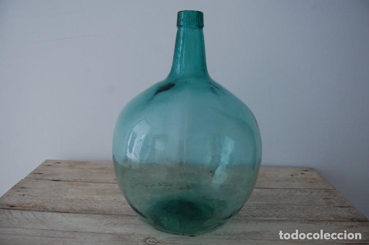 Botellas antiguas: DAMAJUANA fabricante VIRESA - Foto 2