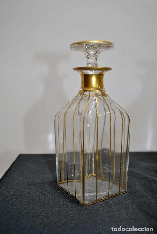 Botellas antiguas: JUEGO DE LICORERAS BOTELLAS DE LICOR - Foto 6