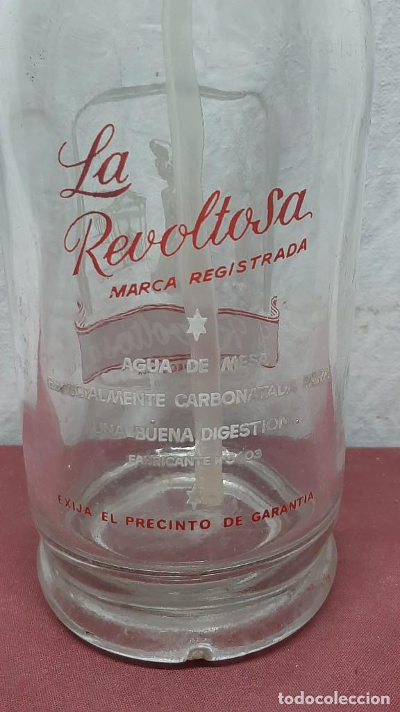 Botellas antiguas: SIF&Oacute;N LA REVOLTOSA - Foto 3