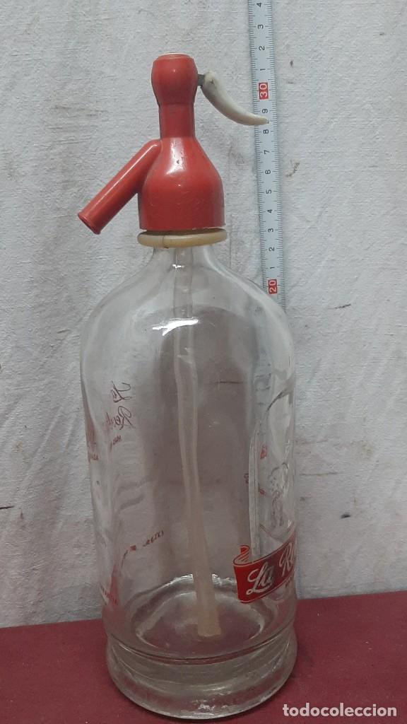 Botellas antiguas: SIF&Oacute;N LA REVOLTOSA - Foto 6