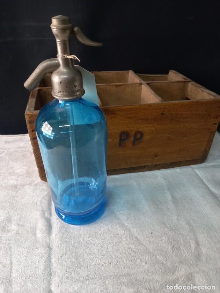 Botellas antiguas: SIFON ANTIGUO - Foto 1