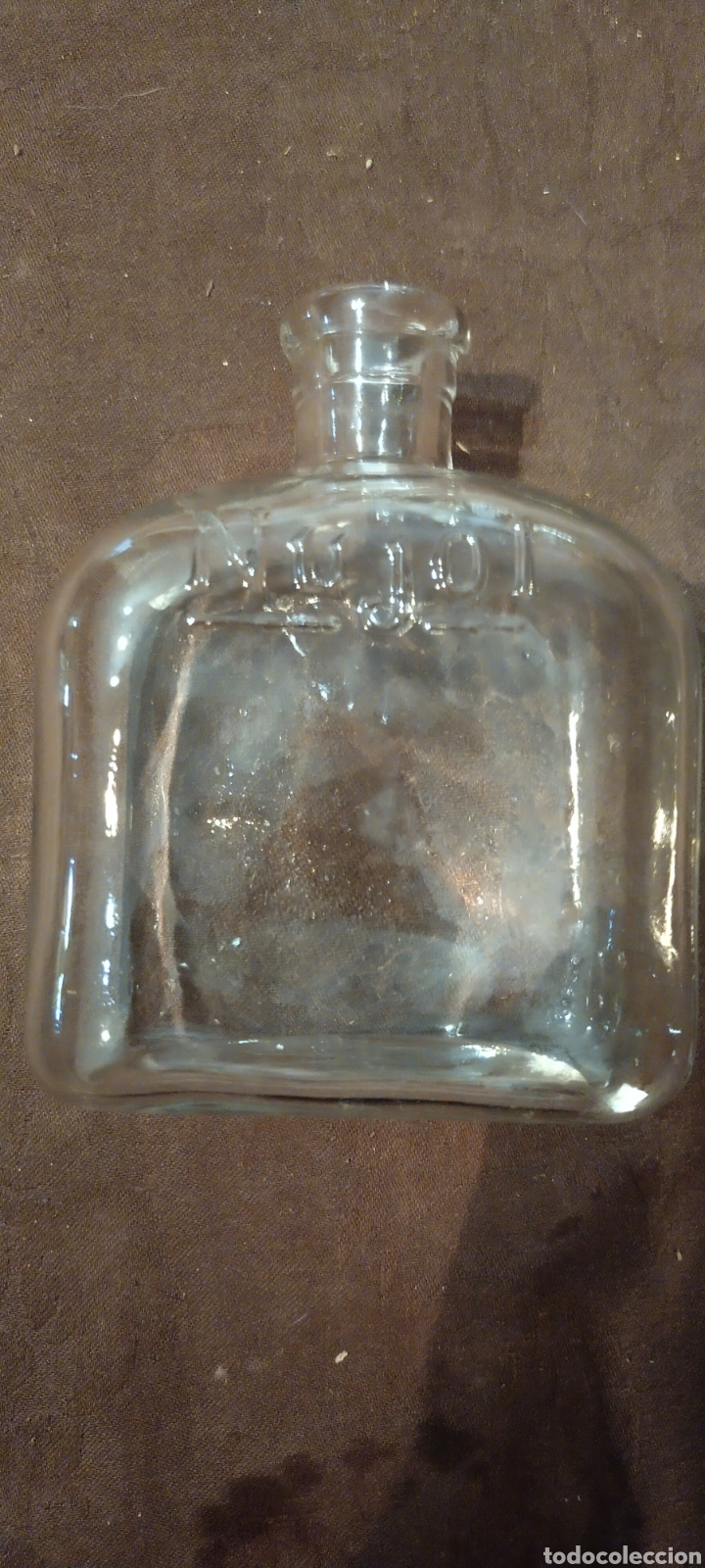 Botellas antiguas: Botella antigua nujol - Foto 2