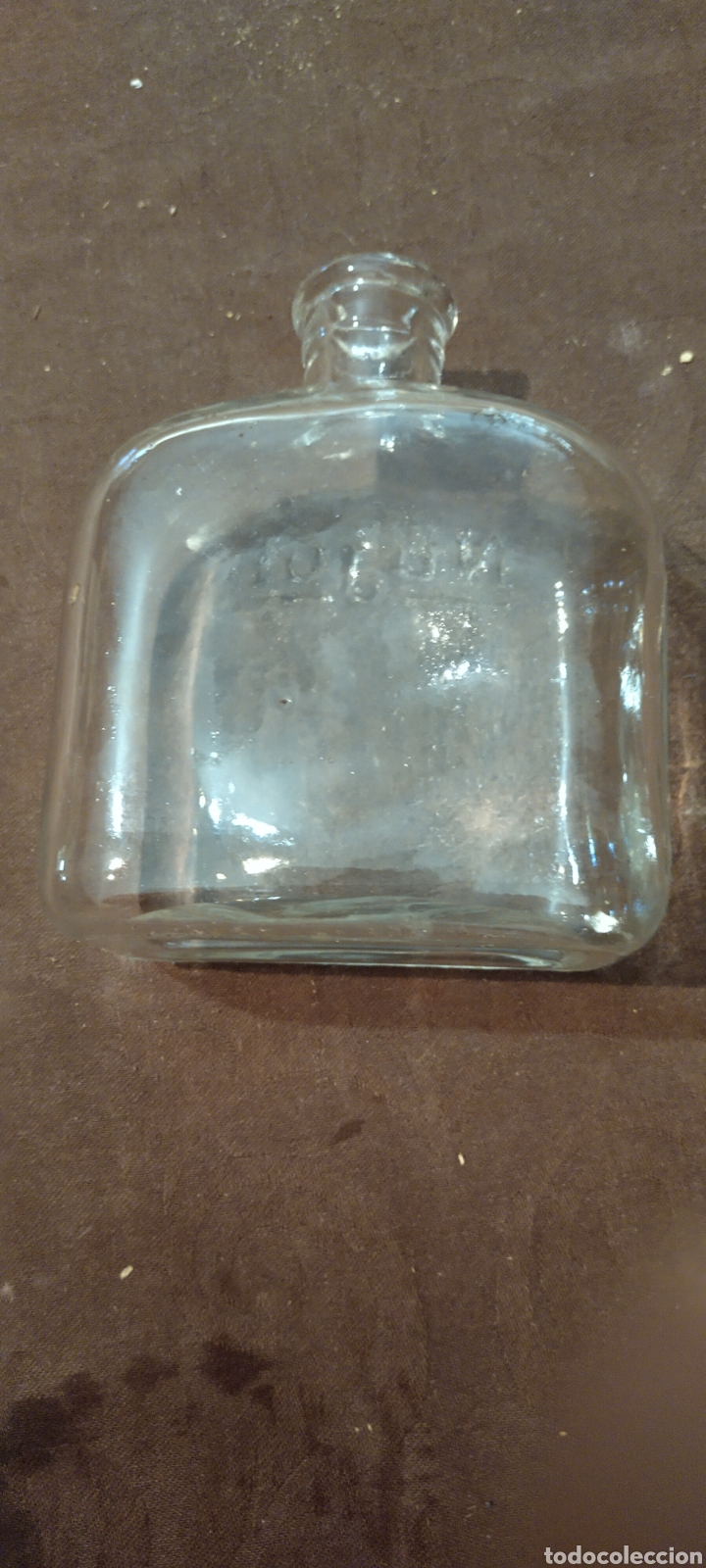 Botellas antiguas: Botella antigua nujol - Foto 3