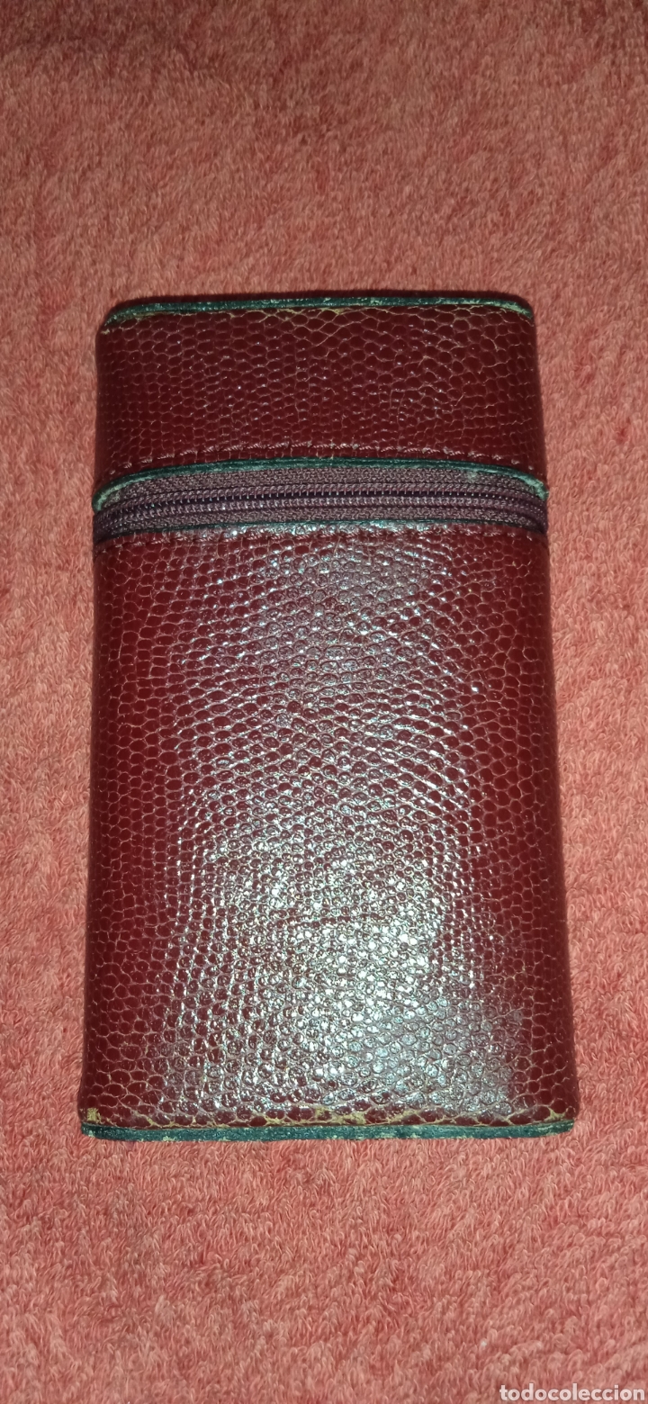 Botellas antiguas: PETACA ANTIGUA CON ESTUCHE . - Foto 2