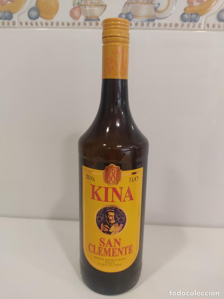 Botellas antiguas: Kina San Clemente-vac&iacute;a. - Foto 1
