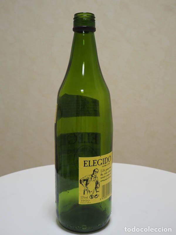 Botellas antiguas: Botella de vino Elegido - Foto 3
