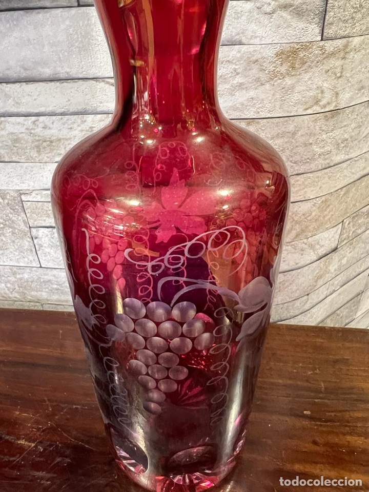 Botellas antiguas: Antigua licorera - Foto 3