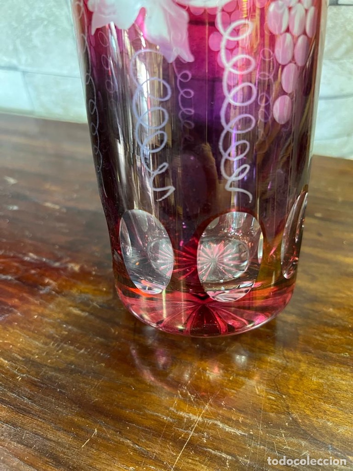 Botellas antiguas: Antigua licorera - Foto 5