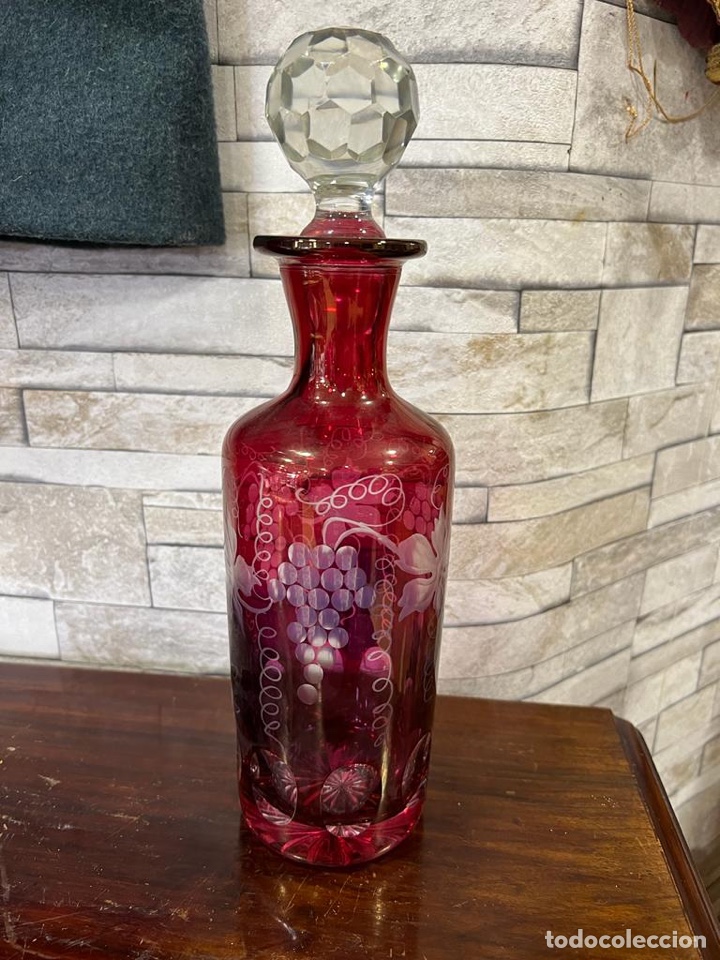 Botellas antiguas: Antigua licorera - Foto 1