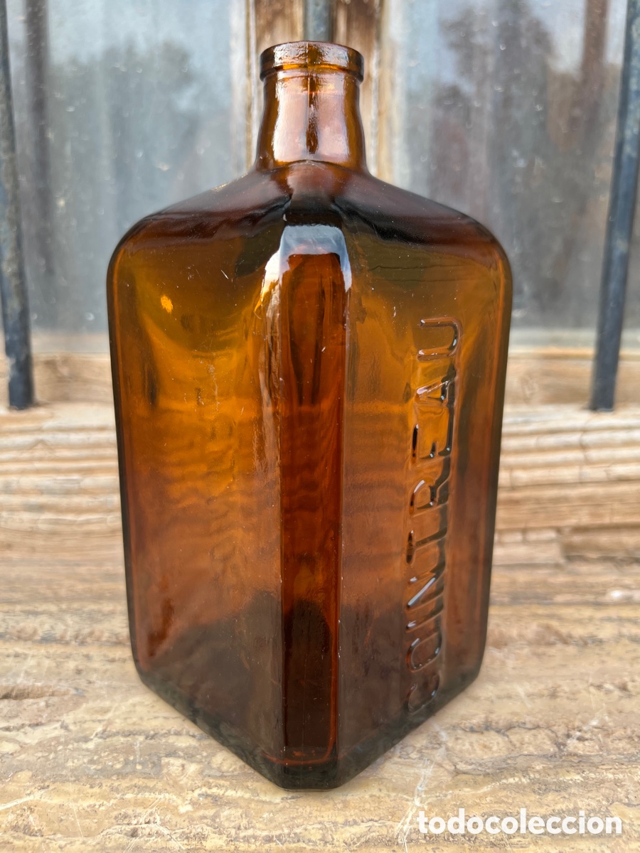 Botellas antiguas: ANTIGUA BOTELLA COINTREAU - Foto 2