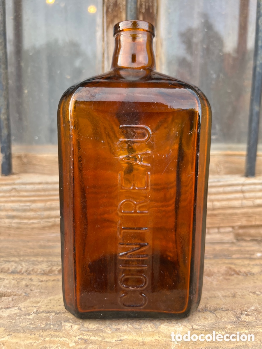 Botellas antiguas: ANTIGUA BOTELLA COINTREAU - Foto 1