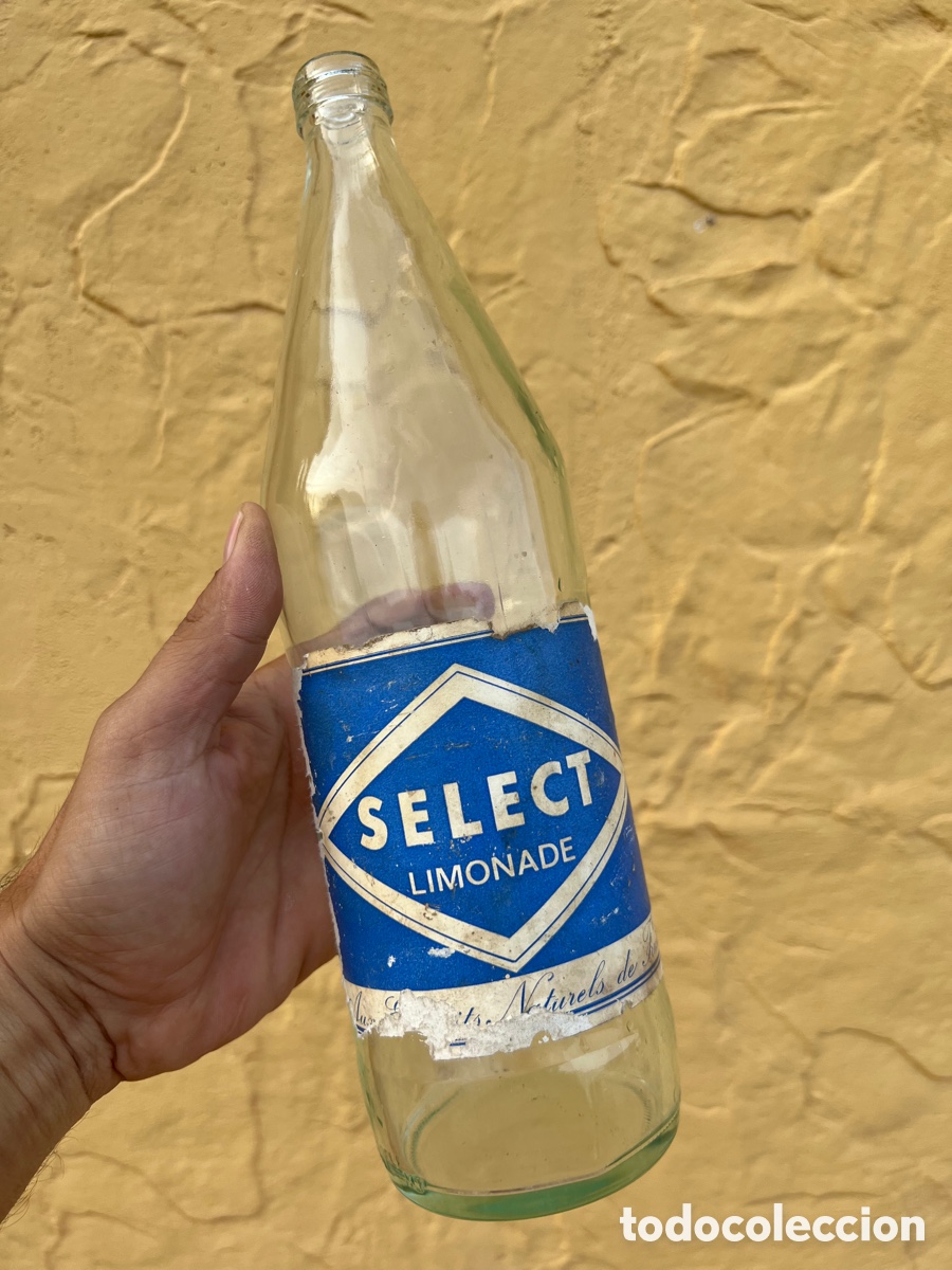 Botellas antiguas: ANTIGUA BOTELLA DE LIMONADE LIMONADA SELECT - Foto 1