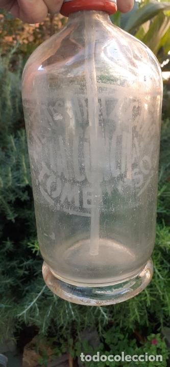 Botellas antiguas: SIFON LA CONCHA DE TOMELLOSO - Foto 4