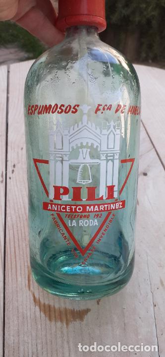 Botellas antiguas: SIFON PILI LA RODA - Foto 2