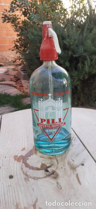 Botellas antiguas: SIFON PILI LA RODA - Foto 1