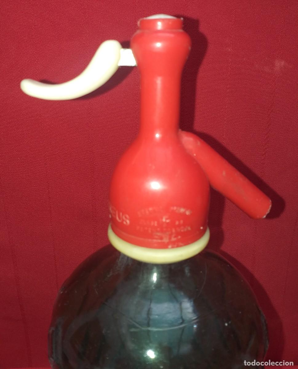 Botellas antiguas: SIF&Oacute;N CARB&Oacute;NICAS CREUS - Foto 3