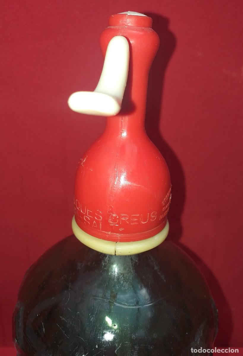 Botellas antiguas: SIF&Oacute;N CARB&Oacute;NICAS CREUS - Foto 4