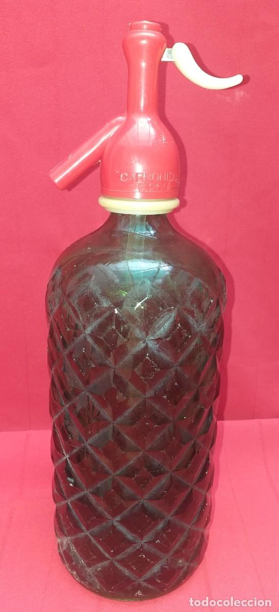 Botellas antiguas: SIF&Oacute;N CARB&Oacute;NICAS CREUS - Foto 6