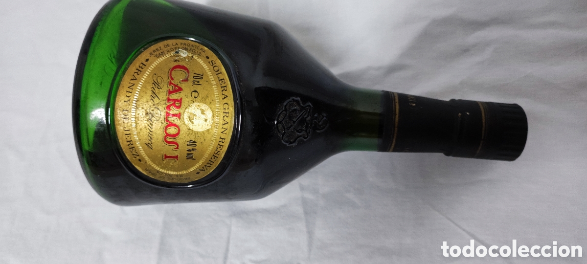 Botellas antiguas: Solera gran reserva Carlos l - Foto 3