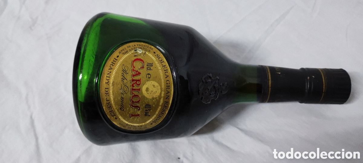 Botellas antiguas: Solera gran reserva Carlos l - Foto 1