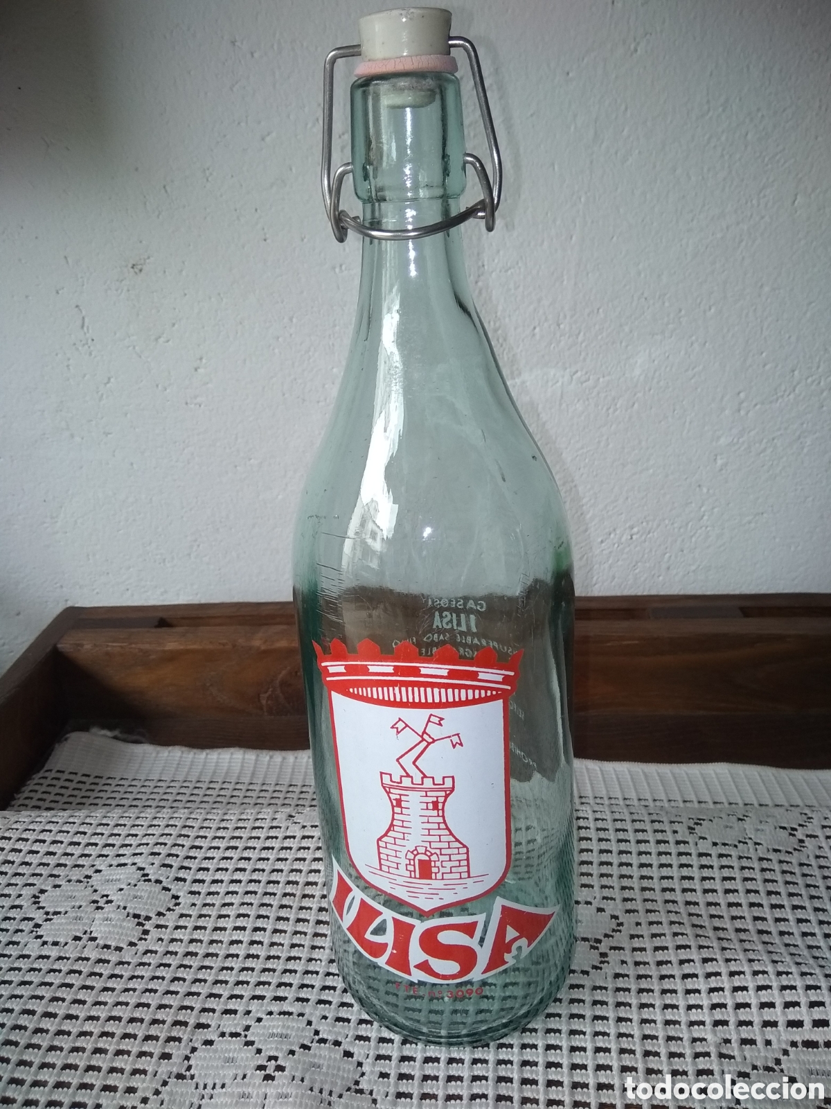 Botellas antiguas: GASEOSA ILISA - Foto 1
