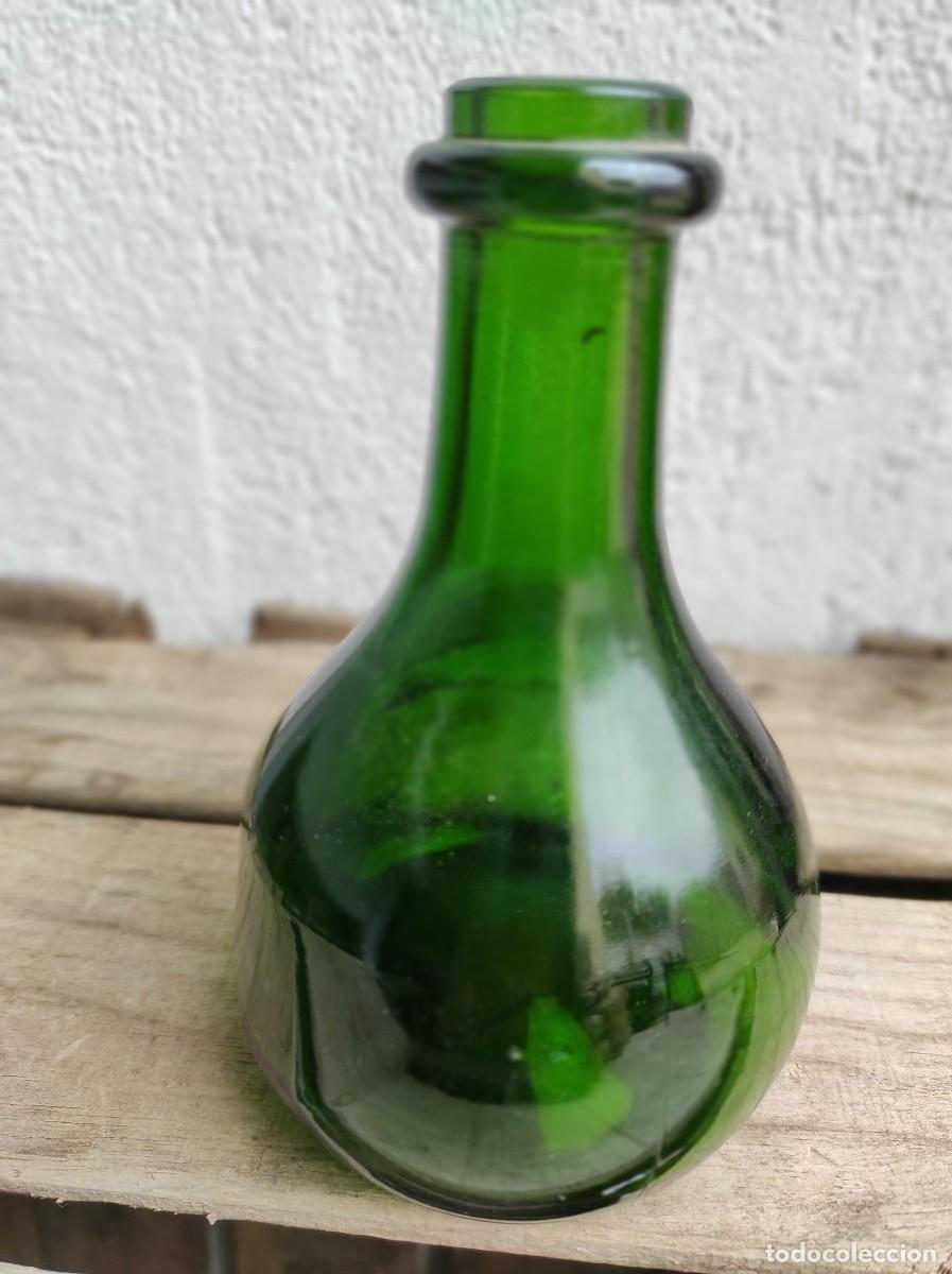 Botellas antiguas: Botella verde 20 cl - Foto 3