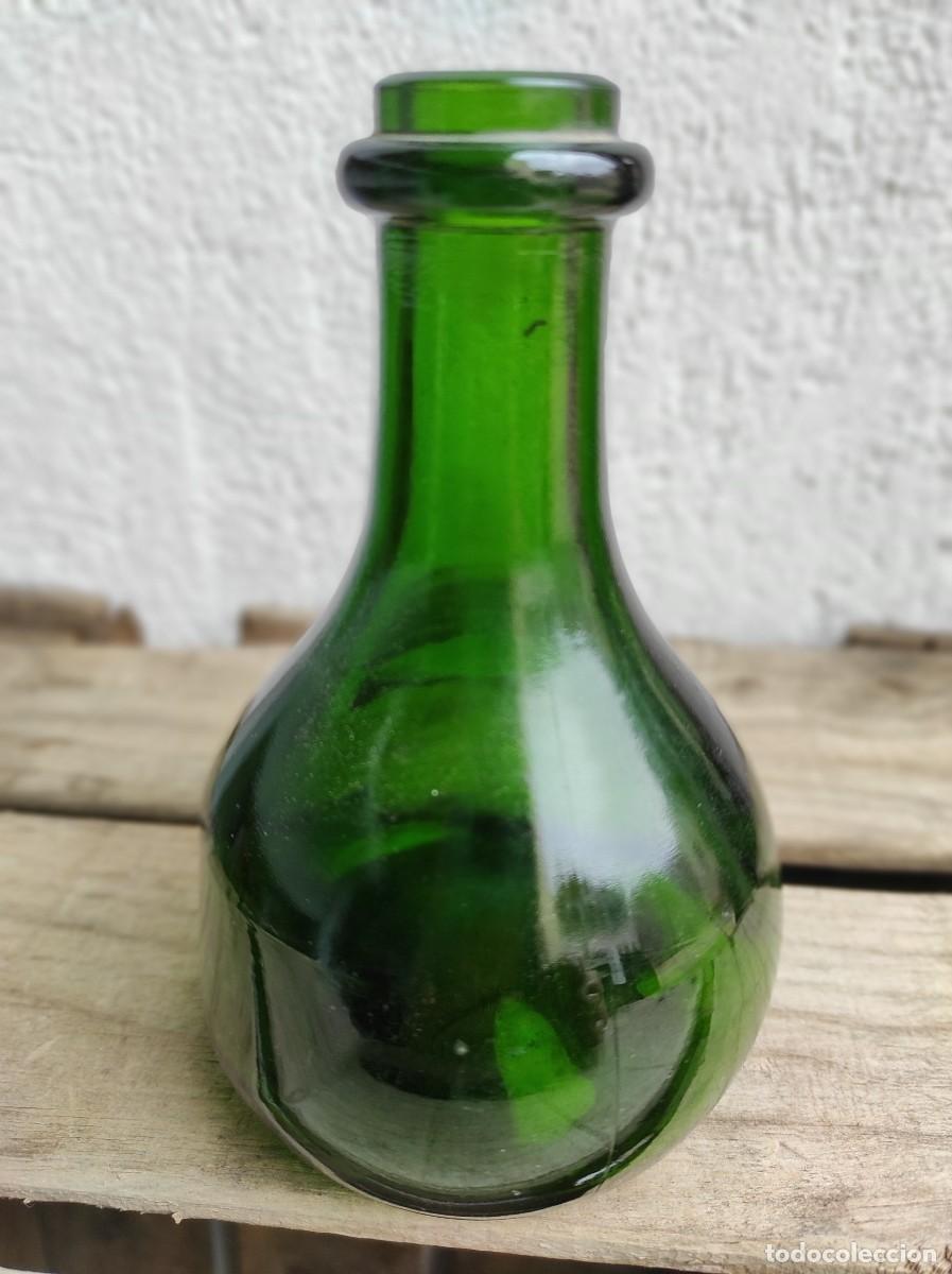 Botellas antiguas: Botella verde 20 cl - Foto 4