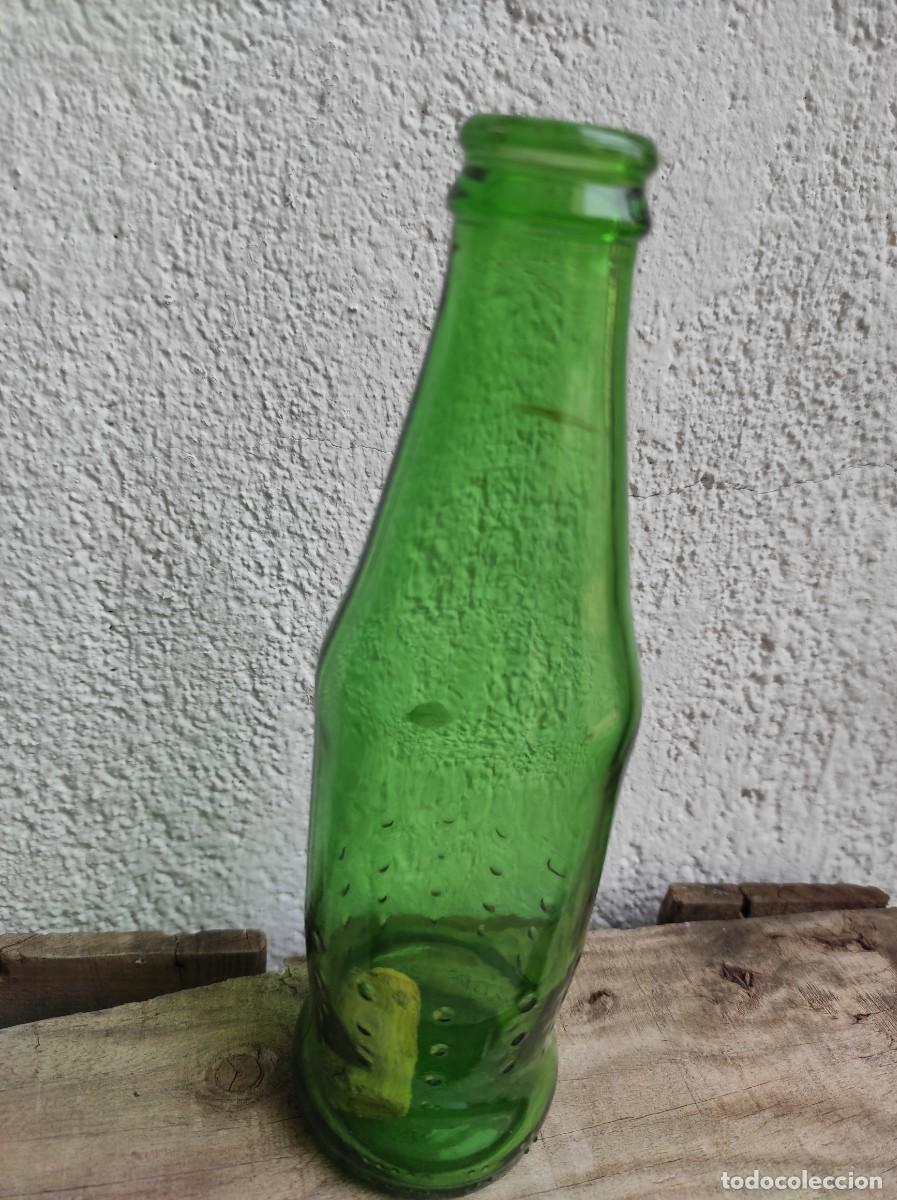 Botellas antiguas: Botella verde 20 cl - Foto 2