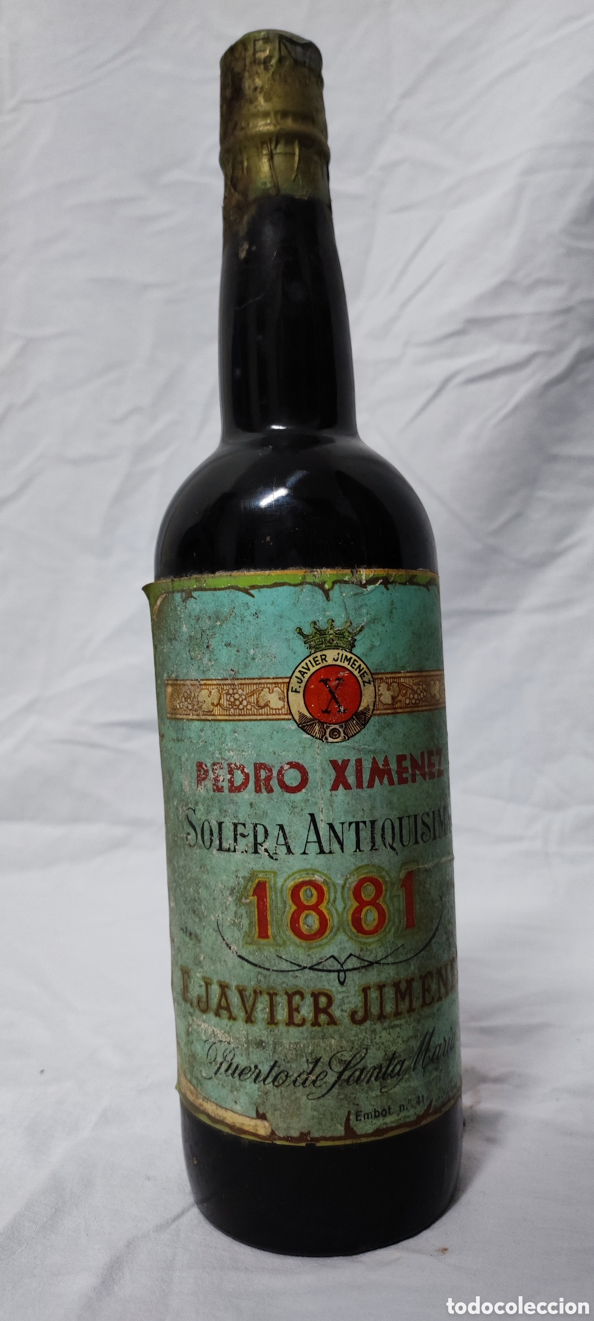 Botellas antiguas: Lote de Cuatro botellas - Foto 6