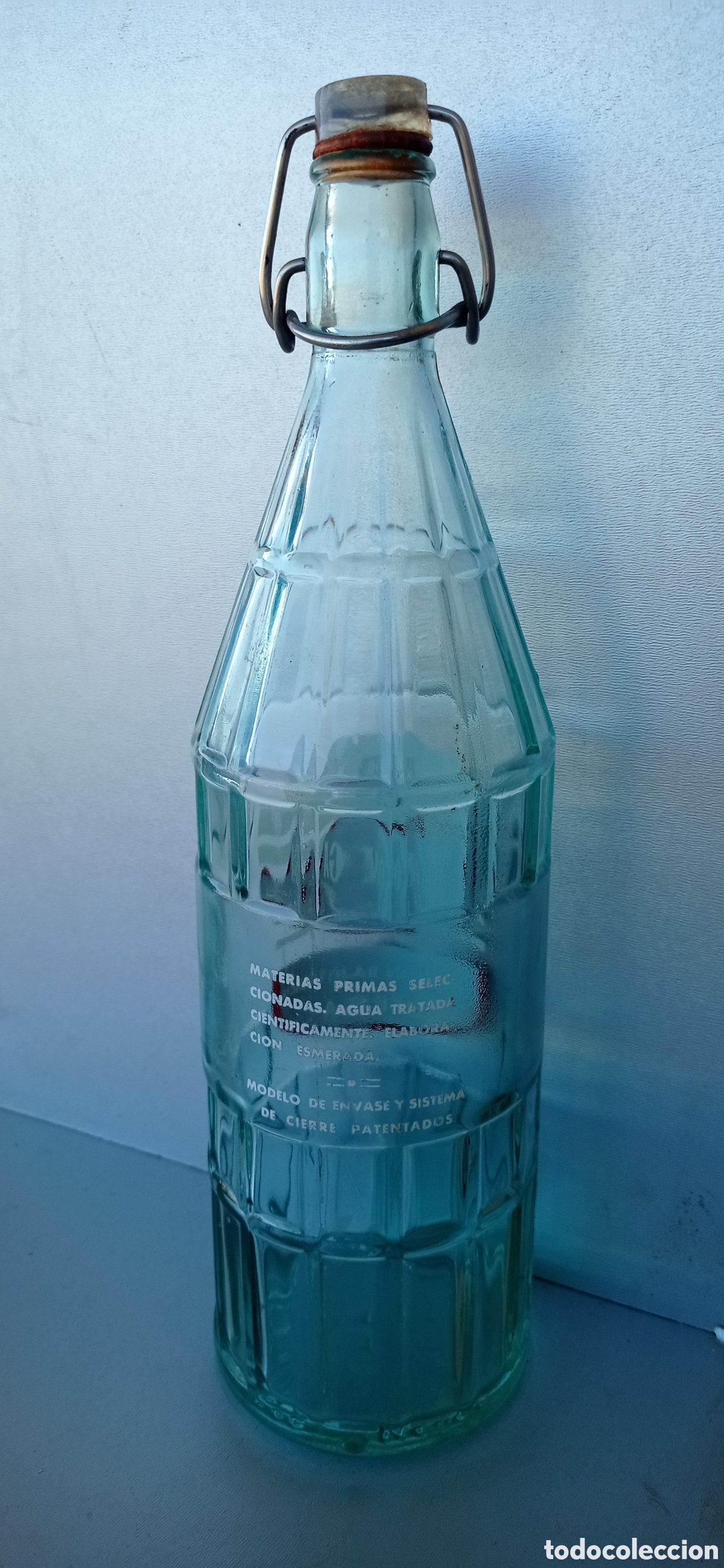 Botellas antiguas: Botella de gaseosa Konga - Foto 2