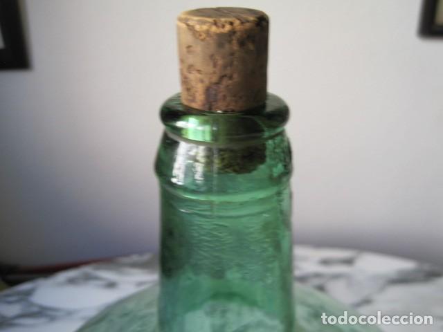 Botellas antiguas: DAMAJUANA DE CRISTAL - GARRAFA - VIRESA - Foto 2