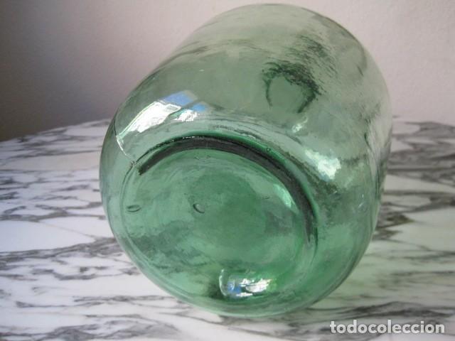 Botellas antiguas: DAMAJUANA DE CRISTAL - GARRAFA - VIRESA - Foto 9