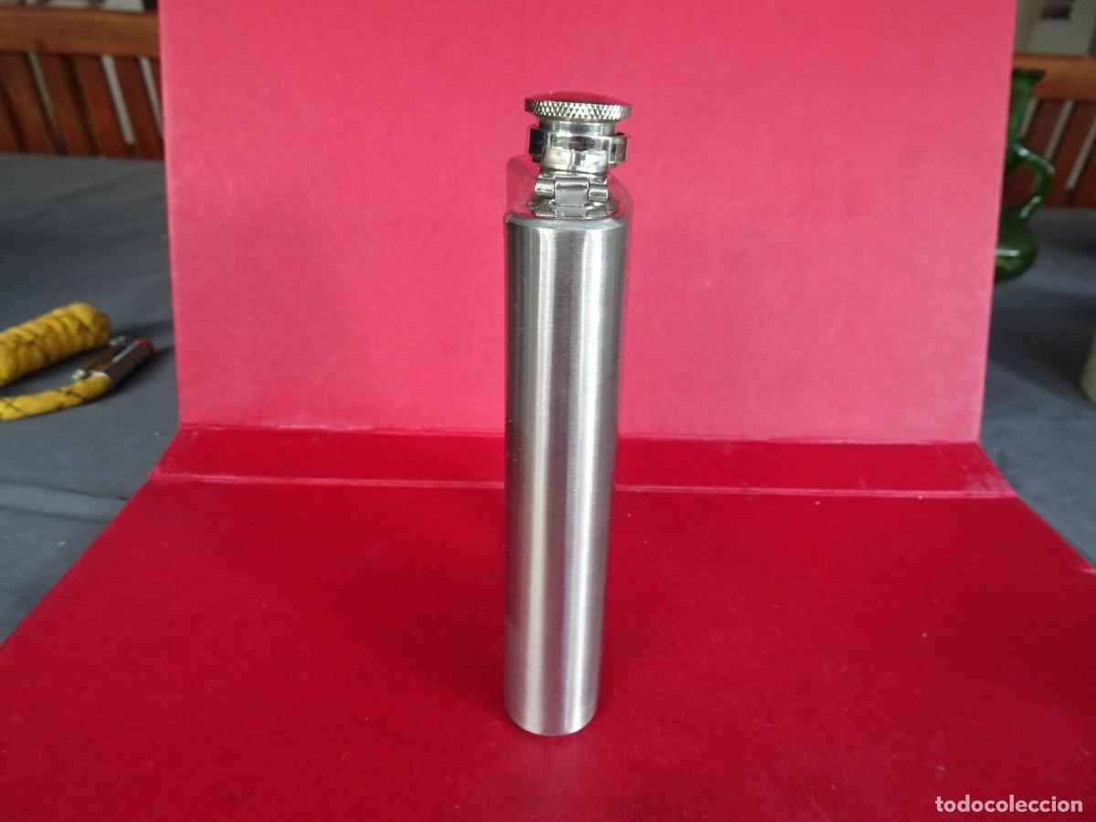 Botellas antiguas: PETACA LICOR ACERO INOXIDABLE NUEVA - Foto 4