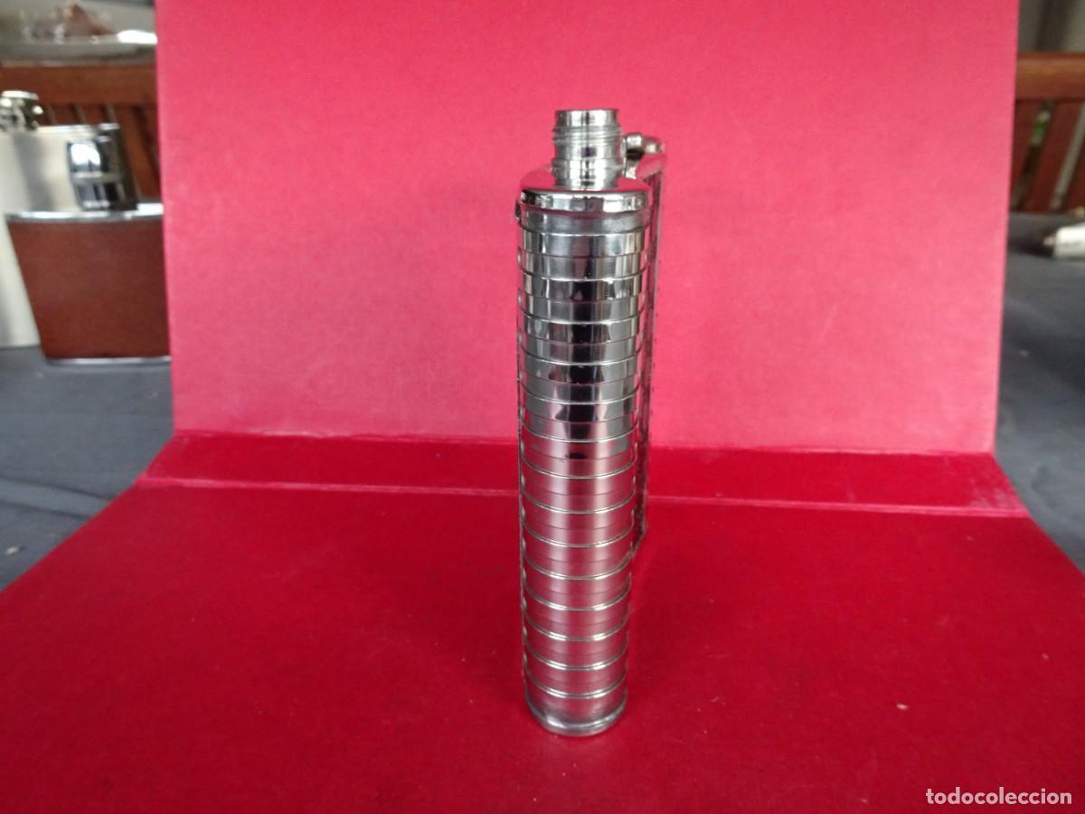Botellas antiguas: PETACA LICOR ACERO INOXIDABLE Y PIEL NUEVA - Foto 10