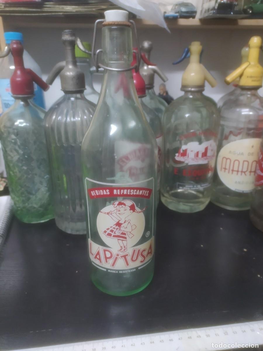 antigua botella garrafa damajuana pequeña tipo - Acheter Bouteilles  anciennes sur todocoleccion